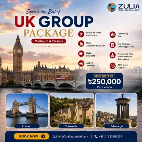 UK Group (4+ Persons) Package