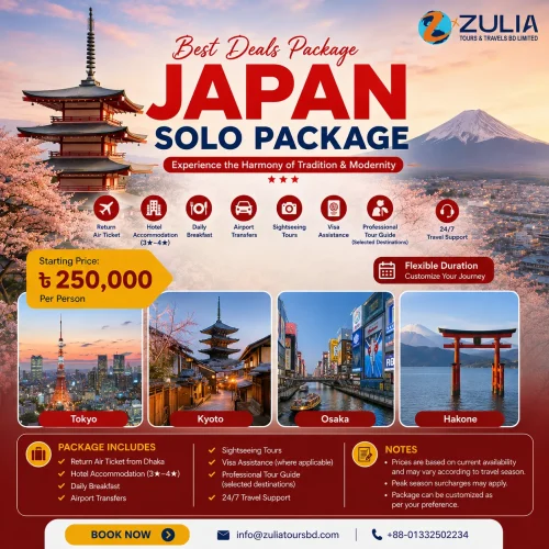 Japan Solo Package